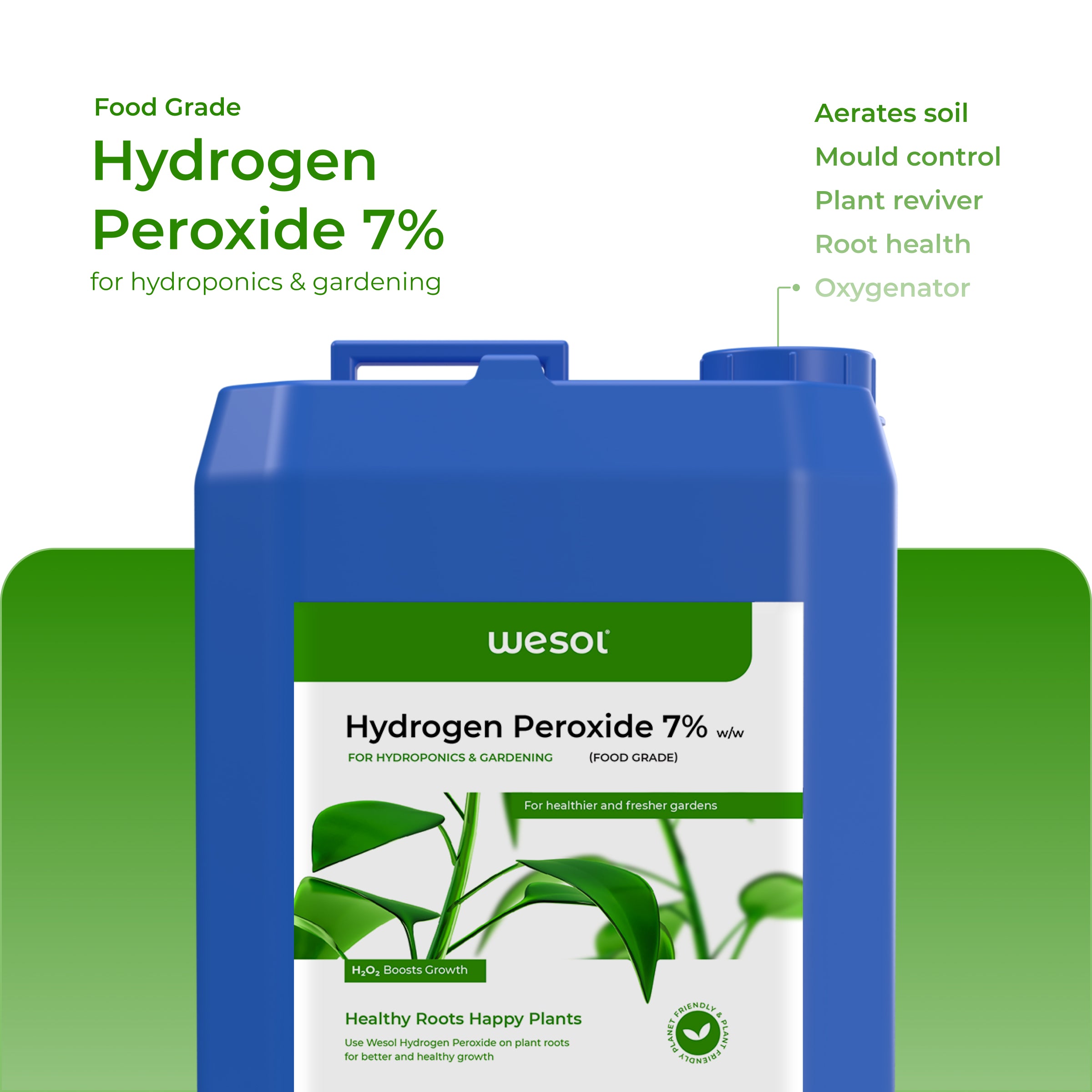 Hydrogen Peroxide 7% for Plants