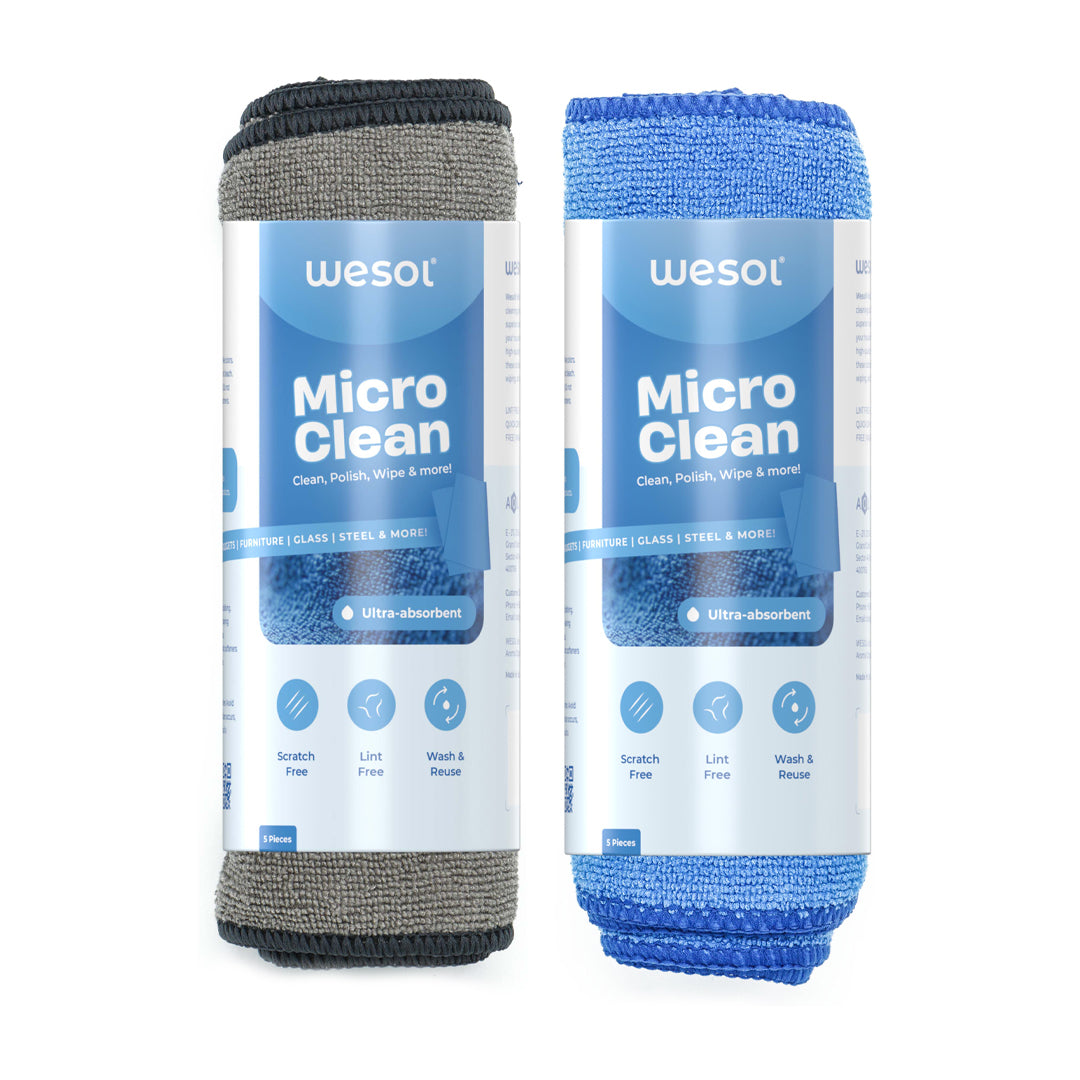 Microfiber Cleaning Cloth for Home and Kitchen | Wesol - Free Shipping ...