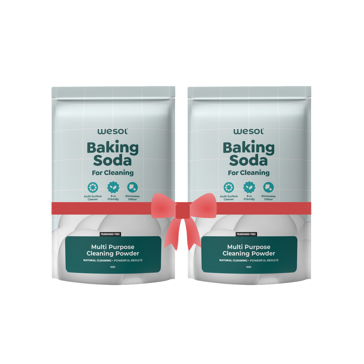 Wesol Baking Soda for Cleaning 400g | Pack of 2 | Multi-Purpose Cleaning Grade Powder | Removes Odor, Grease & Stains | Eco-Friendly Surface Cleaner for Kitchen, Bathroom, Laundry | Non-Toxic | (Copy)