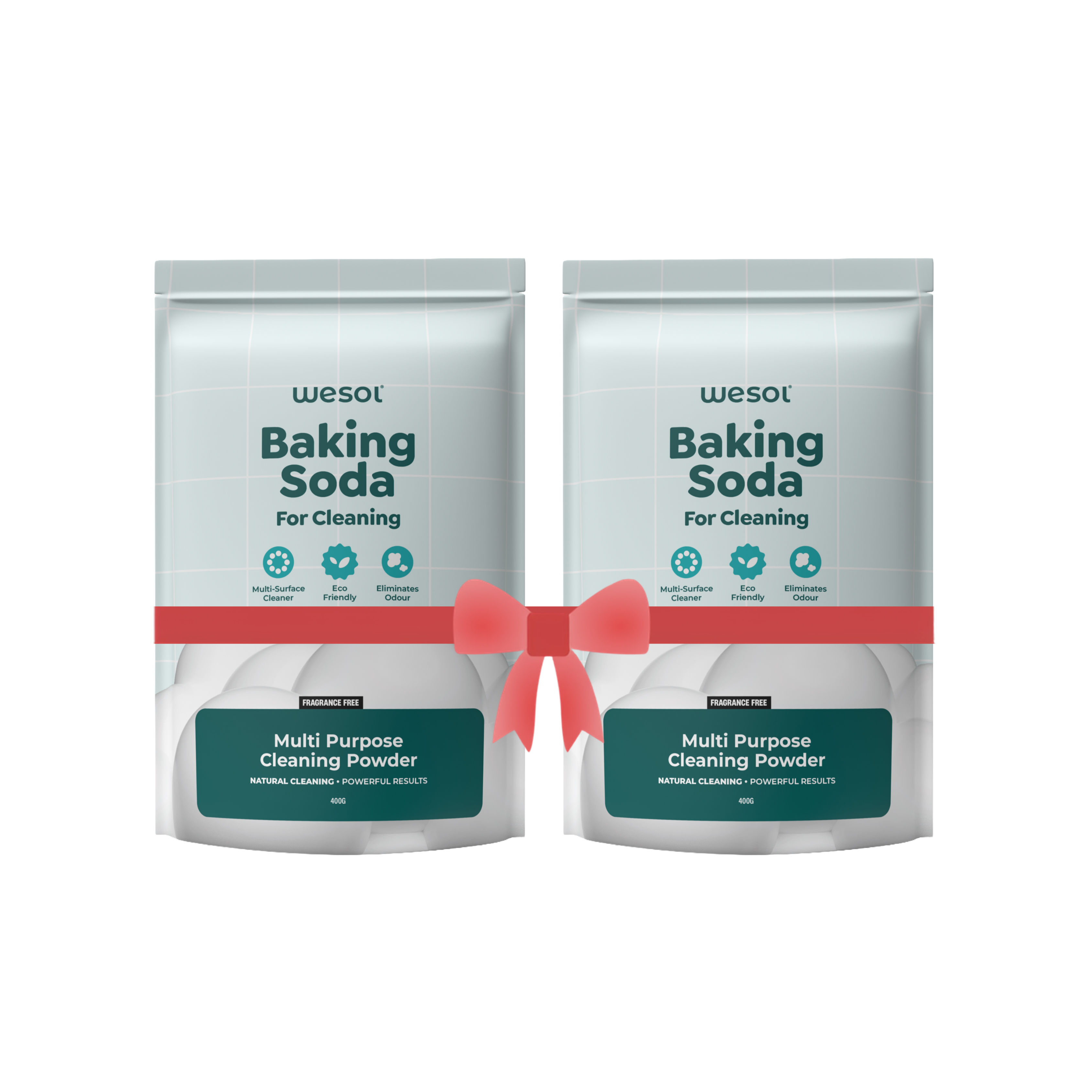 Wesol Baking Soda for Cleaning 400g | Pack of 2 | Multi-Purpose Cleaning Grade Powder | Removes Odor, Grease & Stains | Eco-Friendly Surface Cleaner for Kitchen, Bathroom, Laundry | Non-Toxic | (Copy)