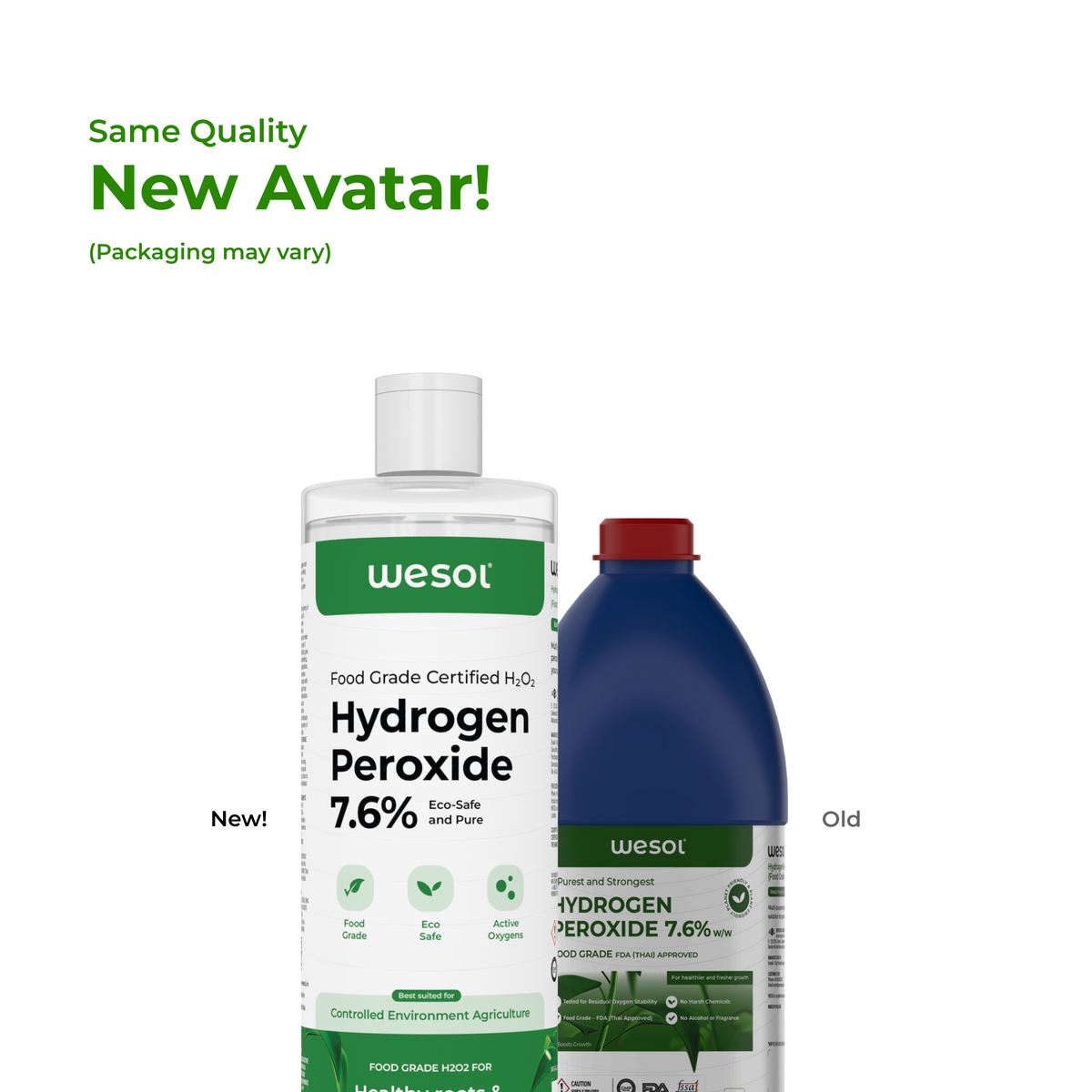 Wesol Hydrogen Peroxide 7% for Plants | 1 Litre