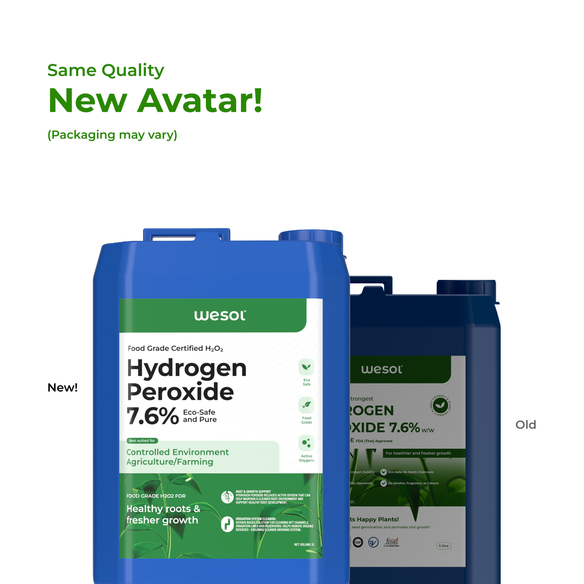 Hydrogen Peroxide 7% for Plants | 5 Litre