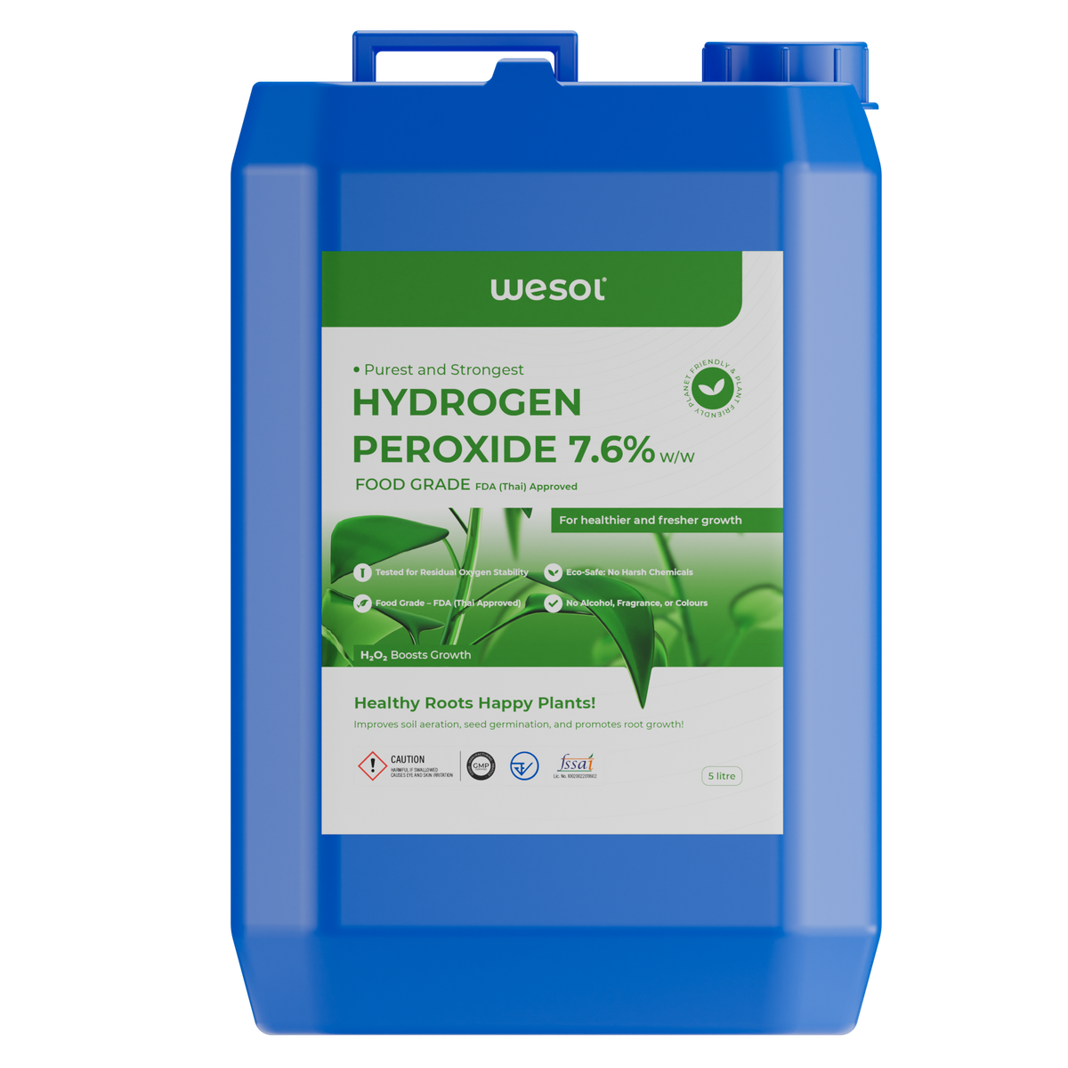 Hydrogen Peroxide 7% for Plants | 5 Litre