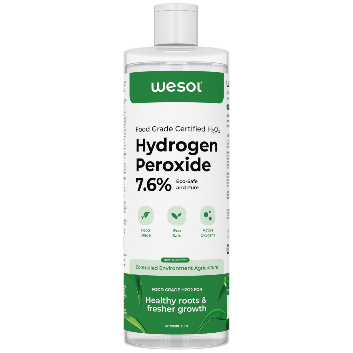 Wesol Hydrogen Peroxide 7% for Plants | 1 Litre